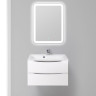 База под раковину подвесная с двумя выкатными ящиками, 750x450x500 BelBagno MARINO-750-2C-SO-BL-P