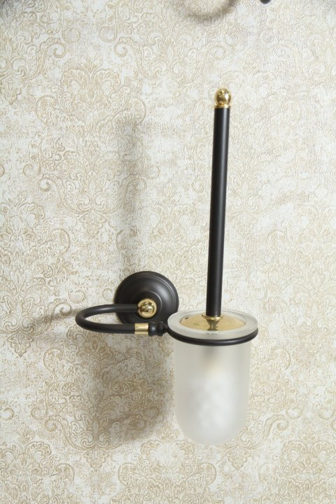 Держатель щетки подвесной, матовое стекло ART&MAX AM-2145-Nero/Do-Ant