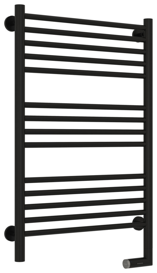 Полотенцесушитель электрический Сунержа Богема 2.0 прямая 800х500 МЭМ правый Матовый чёрный