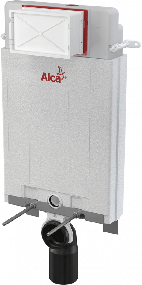 Скрытая система инсталляции ECOLOGY для замуровывания в стену Alcadrain AM100/1000E Alcamodul