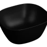 Раковина-чаша Plural высокая, квадратная 45 cм, цвет Матовый Черный