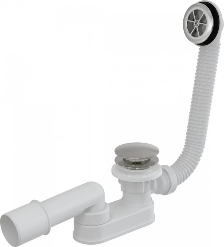 Сифон для душевого поддонa CLICK/CLACK, металл Alcadrain A506KM