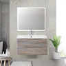 База под раковину подвесная с двумя выкатными ящиками BelBagno ACQUA-900-2C-SO-BL