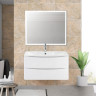 База под раковину подвесная с двумя выкатными ящиками BelBagno ACQUA-900-2C-SO-BL