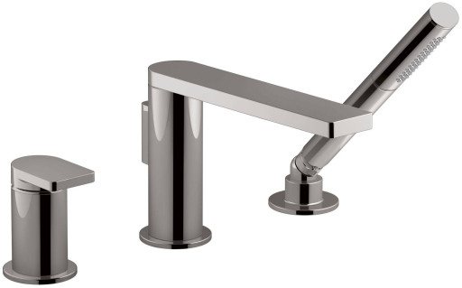 Однорычажный смеситель для ванны/душа на три отверстия Jacob Delafon COMPOSED E73078-CP