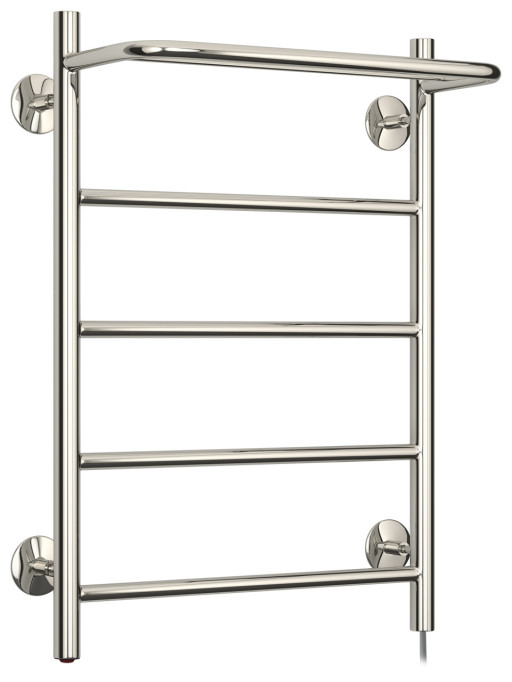 Полотенцесушитель электрический Стилье Формат 30 П 600х400 (Полка + 4) П16 Без покрытия