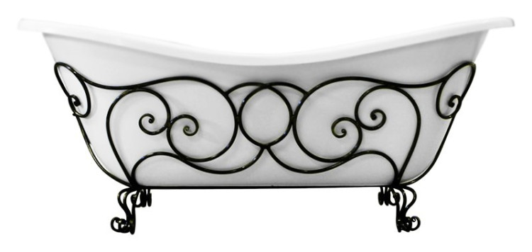 Ванна из искусственного камня Эстет Бостон 180x74