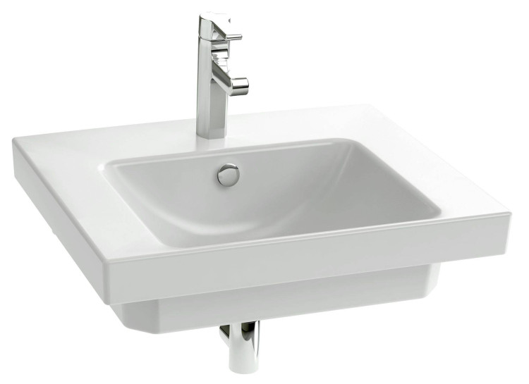 Подвесная раковина-столешница 60 х 50 см Jacob Delafon ODEON UPE4778-00