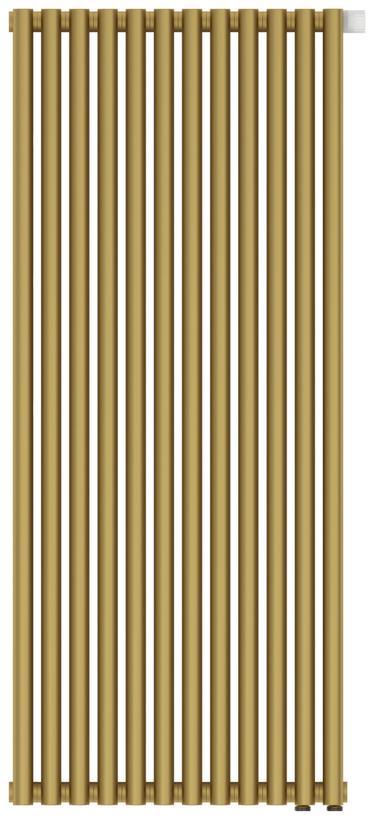 Отопительный радиатор Сунержа Эстет-00 EU50 1200х540 12 секций Матовое золото