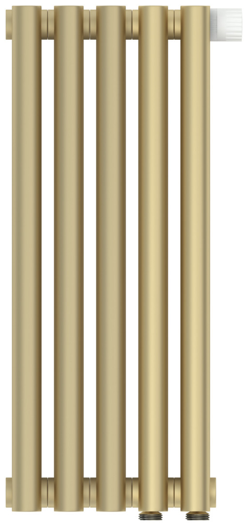 Отопительный радиатор Сунержа Эстет-00 EU50 500х225 5 секций Матовая шампань