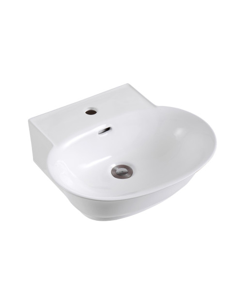 Раковина подвесная Aquatek КЛАССИК AQ5040-00 505*405*155 мм. Можно устанавливать на мебель.