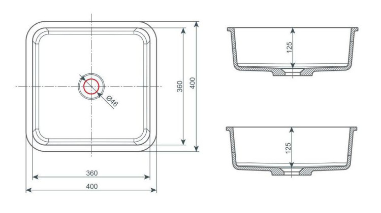 Раковина Kolpa San Ofelia Un 40