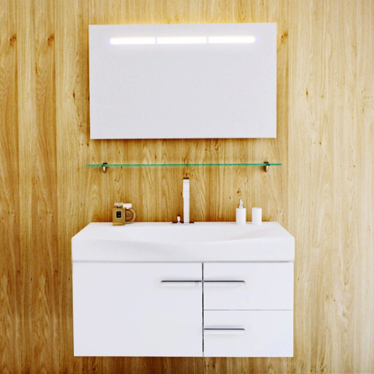 Тумба под раковину Aqwella Европа 100 подвесная