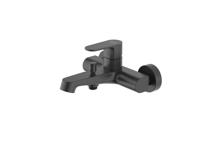 Смеситель для ванны Aquatek, матовый черный AQ1240MB ОБЕРОН