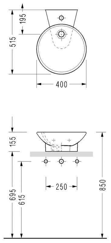 Раковина-чаша Serel 51 2031