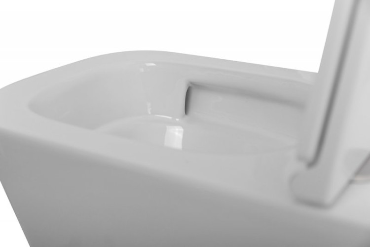 Сиденье дюропласт, soft close, металлическое крепление Cezares BB2322SC