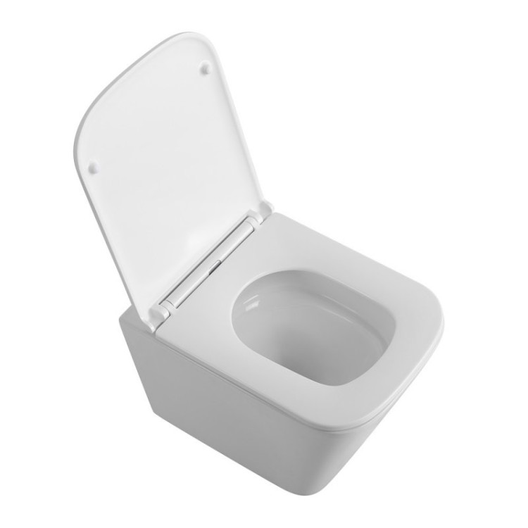 Сиденье дюропласт, soft close, металлическое крепление Cezares BB2322SC