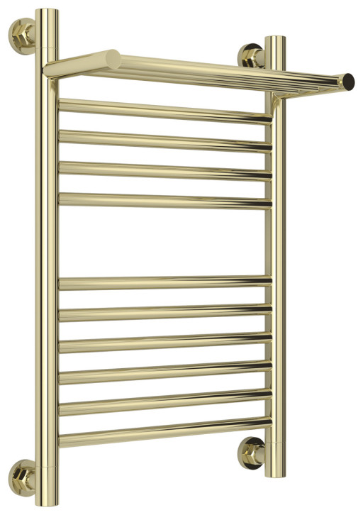 Полотенцесушитель водяной Сунержа Богема с полкой+ 600х400 Шампань