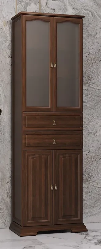 Пенал Риспекто 60 двухстворчатый орех антик