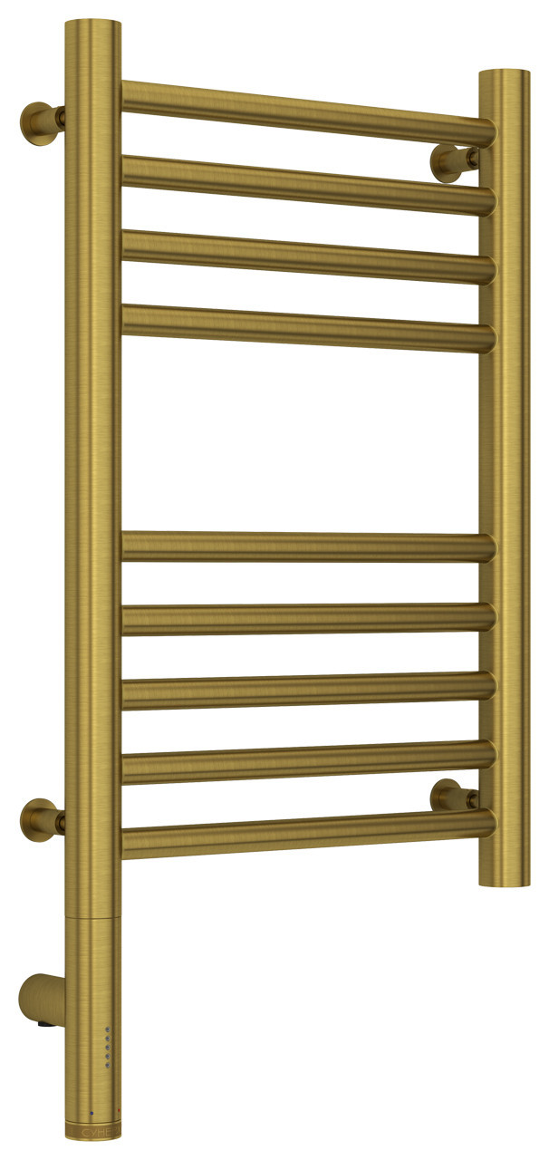 Полотенцесушитель электрический Сунержа Богема 3.0 прямая 500х300 МЭМ левый Состаренная латунь