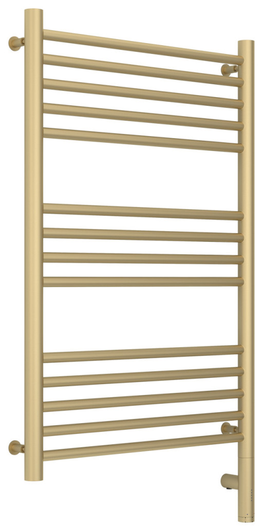 Полотенцесушитель электрический Сунержа Богема 3.0 прямая 800х500 МЭМ правый Матовая шампань