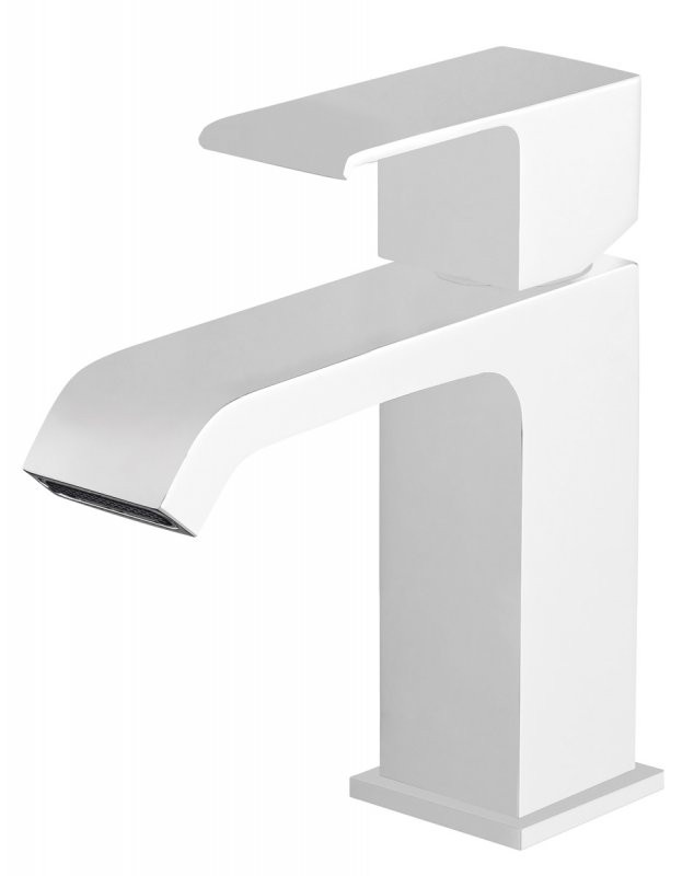 Смеситель для раковины однорычажный, с донным клапаном Cezares PORTA-LS1-SS