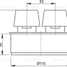 Вентиляционный клапан DN110 Alcadrain APH110