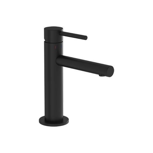 Смеситель Origin для раковины, средний, матовый черный