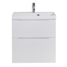 База под раковину подвесная с двумя выкатными ящиками 600x450x600 BelBagno MARINO-H60-600-2C-SO-BL-P