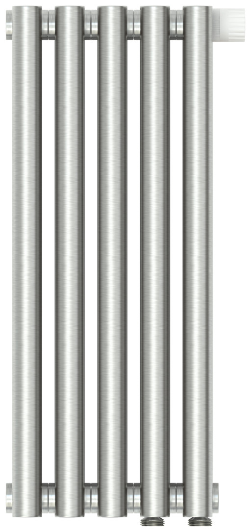 Отопительный радиатор Сунержа Эстет-1 EU50 правый 500х225 5 секций Сатин
