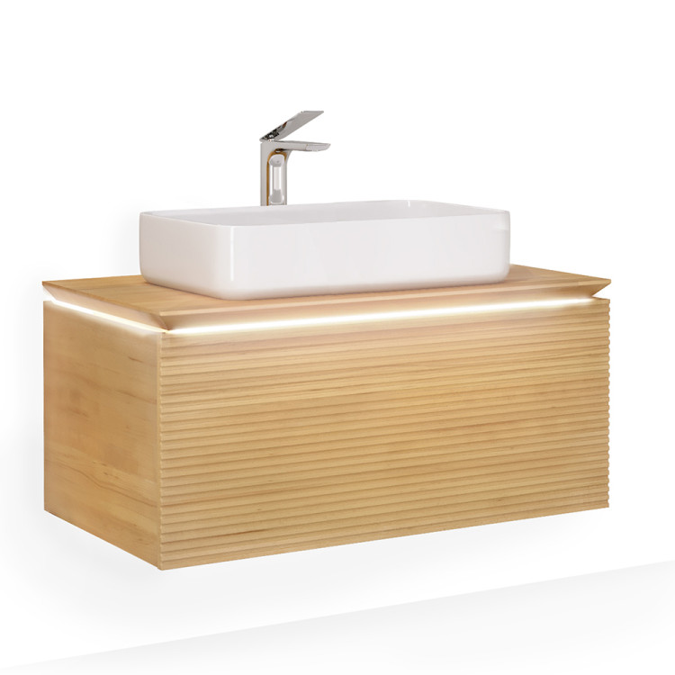 Тумба Karat 100, подвесная бук