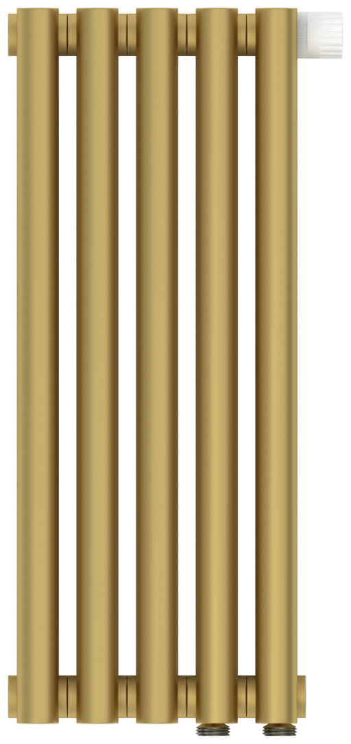 Отопительный радиатор Сунержа Эстет-11 EU50 500х225 5 секций Матовое золото