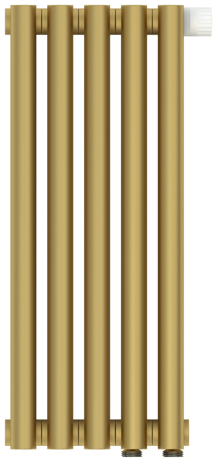 Отопительный радиатор Сунержа Эстет-11 EU50 500х225 5 секций Матовое золото