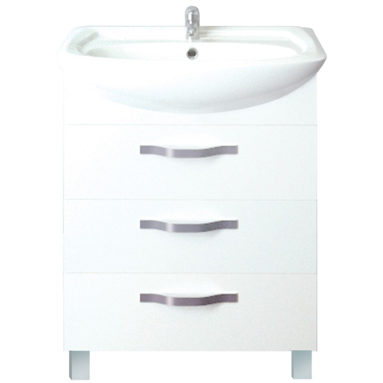 Тумба под раковину 1MarKa Вита 65 3 ящика