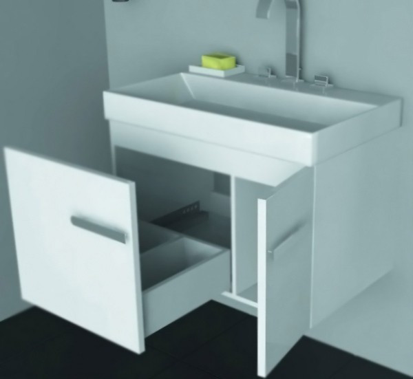 Тумба под раковину Aqwella Европа 70 подвесная