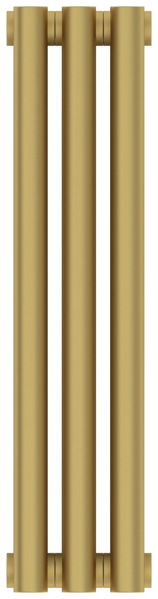 Отопительный радиатор Сунержа Эстет-11 500х135 3 секции Матовое золото
