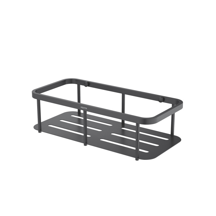 Полка для душа Aquatek матовый черный AQ4936MB