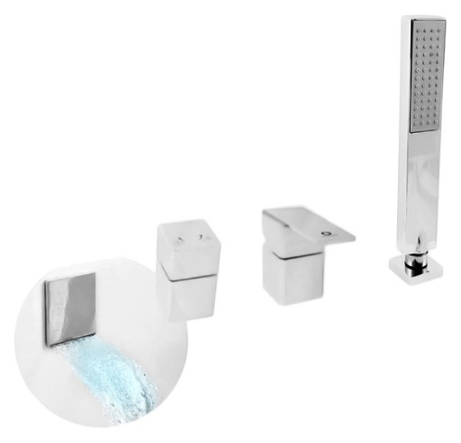 Смеситель на борт ванны Rav Slezak Loira LR563.5P