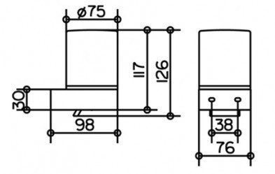 Дозатор жидкого мыла Keuco Edition 300 30052 019000