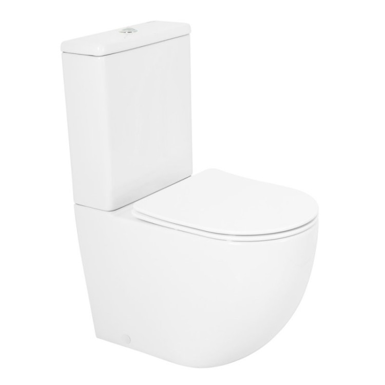 Сиденье дюропласт, soft close, металлическое крепление Cezares CZR-2316-SC