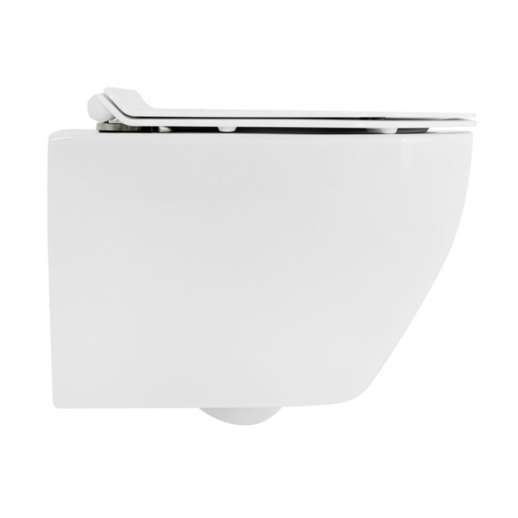 Сиденье дюропласт, soft close, металлическое крепление Cezares CZR-2316-SC