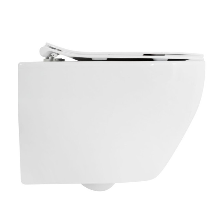 Сиденье дюропласт, soft close, металлическое крепление Cezares CZR-2316-SC