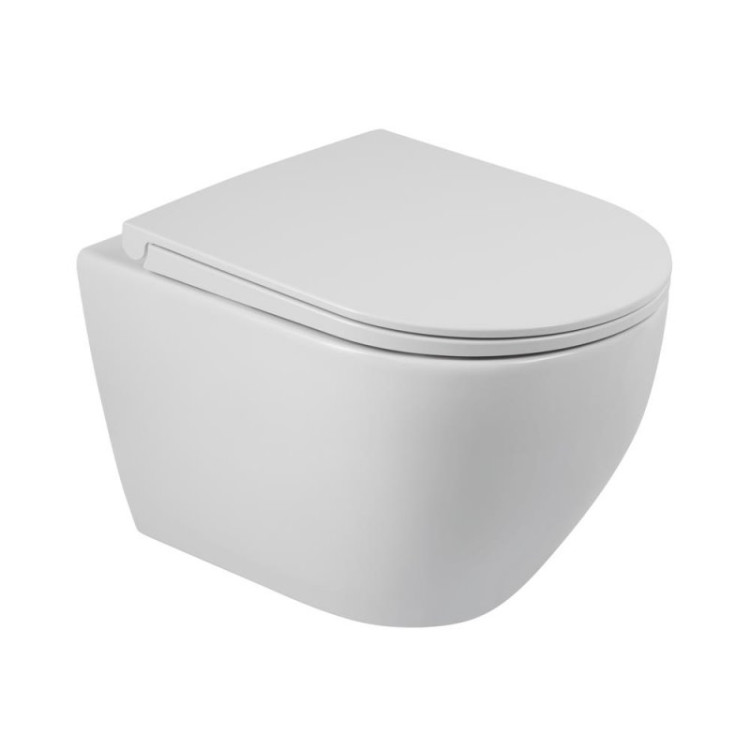 Сиденье дюропласт, soft close, металлическое крепление Cezares CZR-2316-SC