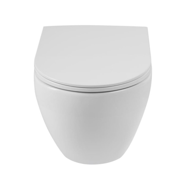 Сиденье дюропласт, soft close, металлическое крепление Cezares CZR-2316-SC