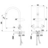 Смеситель Lemark Plus Harmony LM1405C для кухни