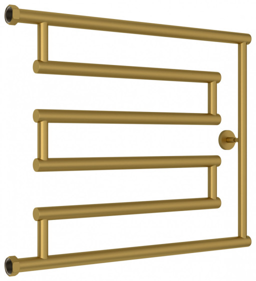 Полотенцесушитель водяной Сунержа High-Tech model &quot;L&quot; 500х650 Матовое золото