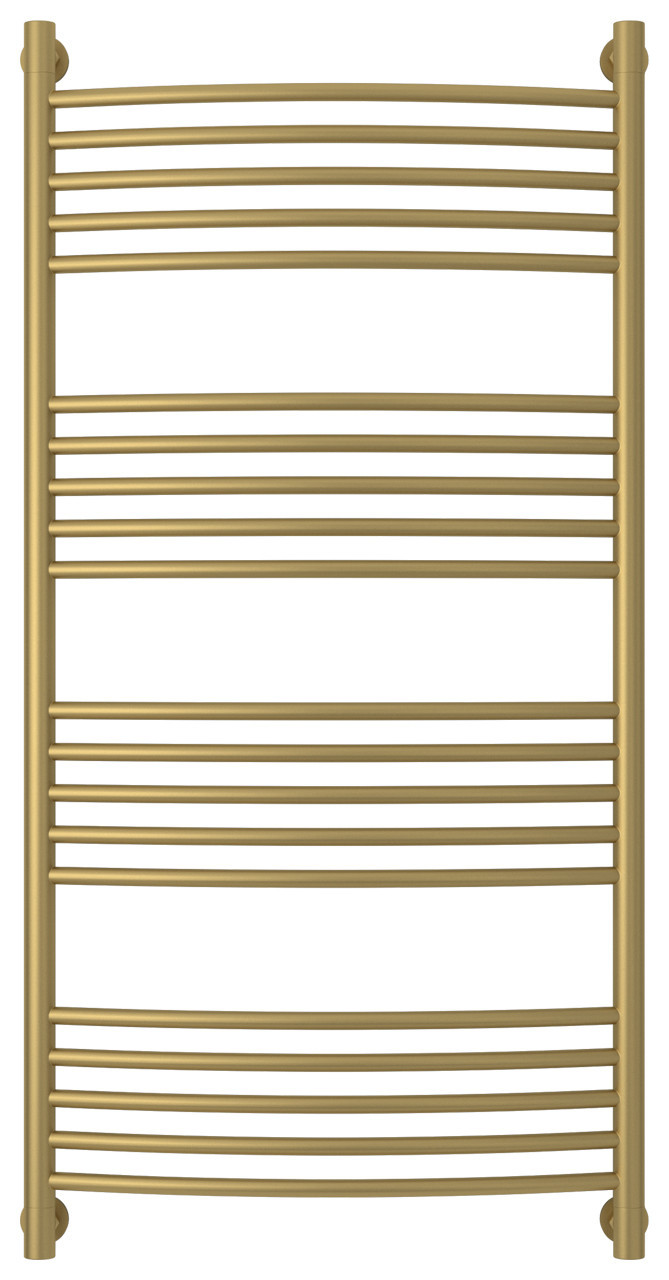 Полотенцесушитель водяной Сунержа Богема+ выгнутая 1200х600 Матовое золото