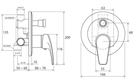 Смеситель Ravak Neo NO 061.00