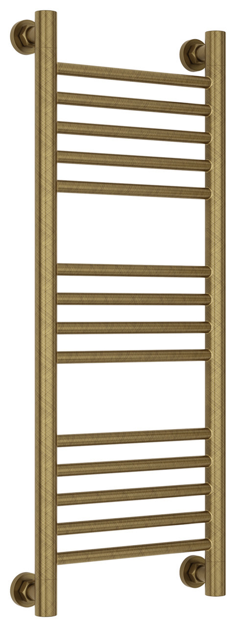 Полотенцесушитель водяной Сунержа Богема+ прямая 800х300 Состаренная бронза