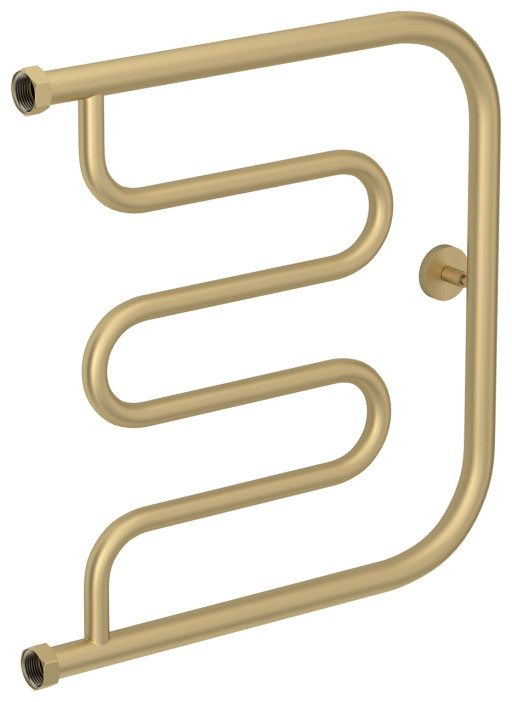 Полотенцесушитель водяной Сунержа Лира+ 500х500 Матовая шампань